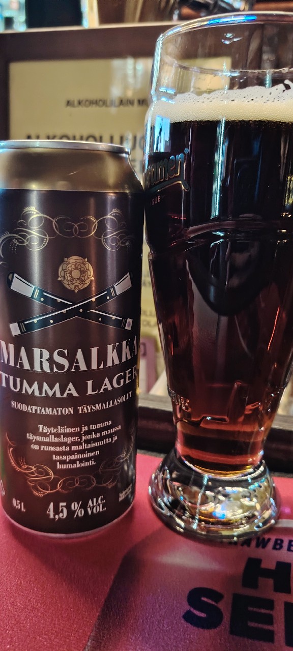 Marsalkka Tumma Lager, Finland