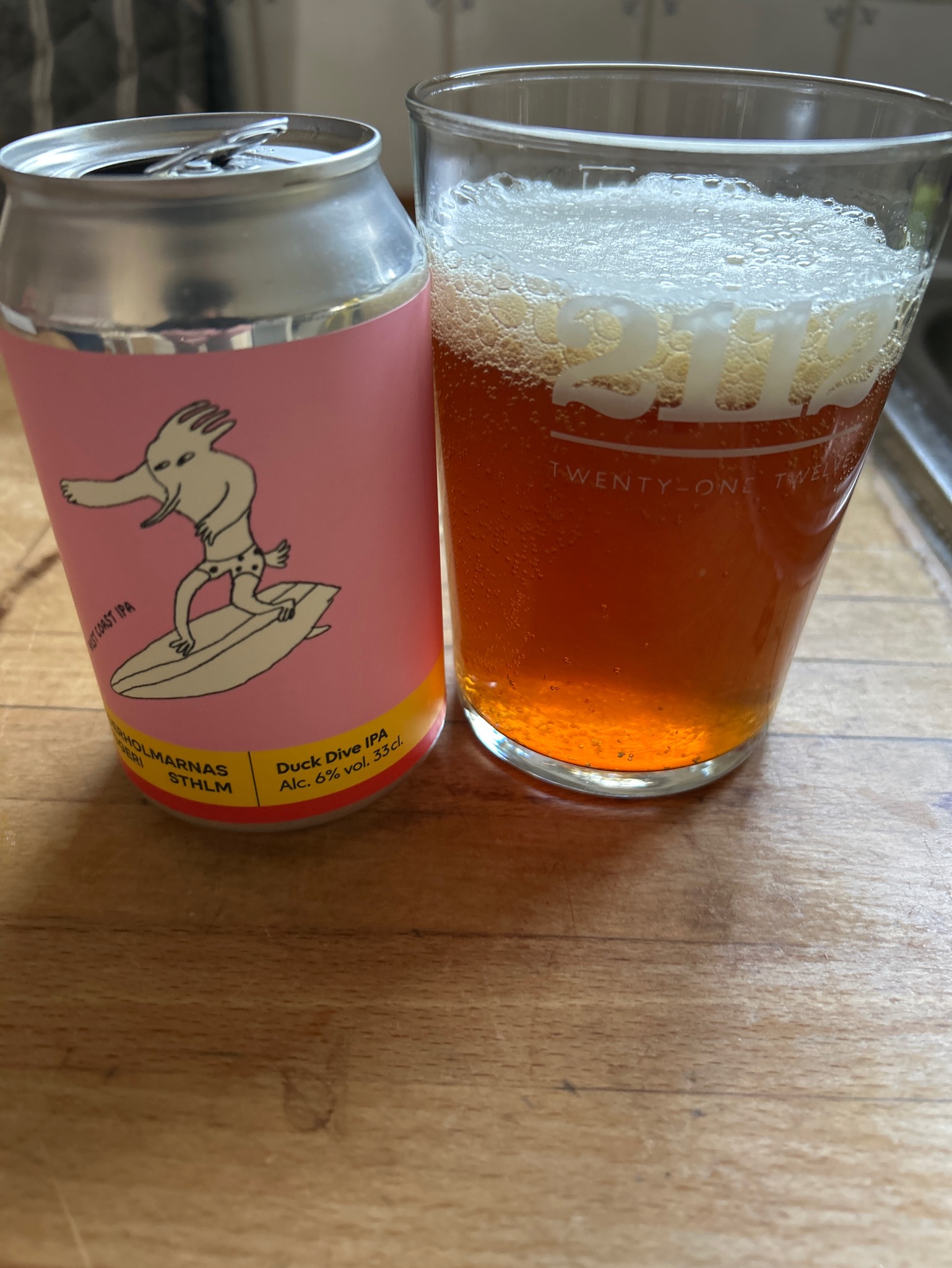 Duck dive ipa, Fjäderholmarnas Bryggeri