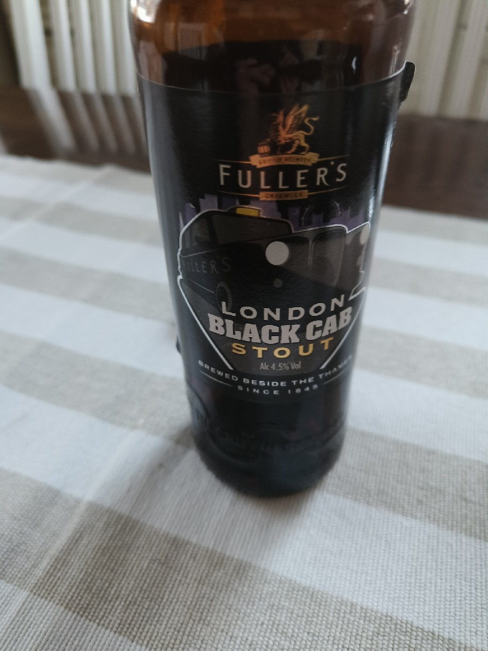 Black Cab, Fuller's Griffin Brewery (Asahi Breweries)