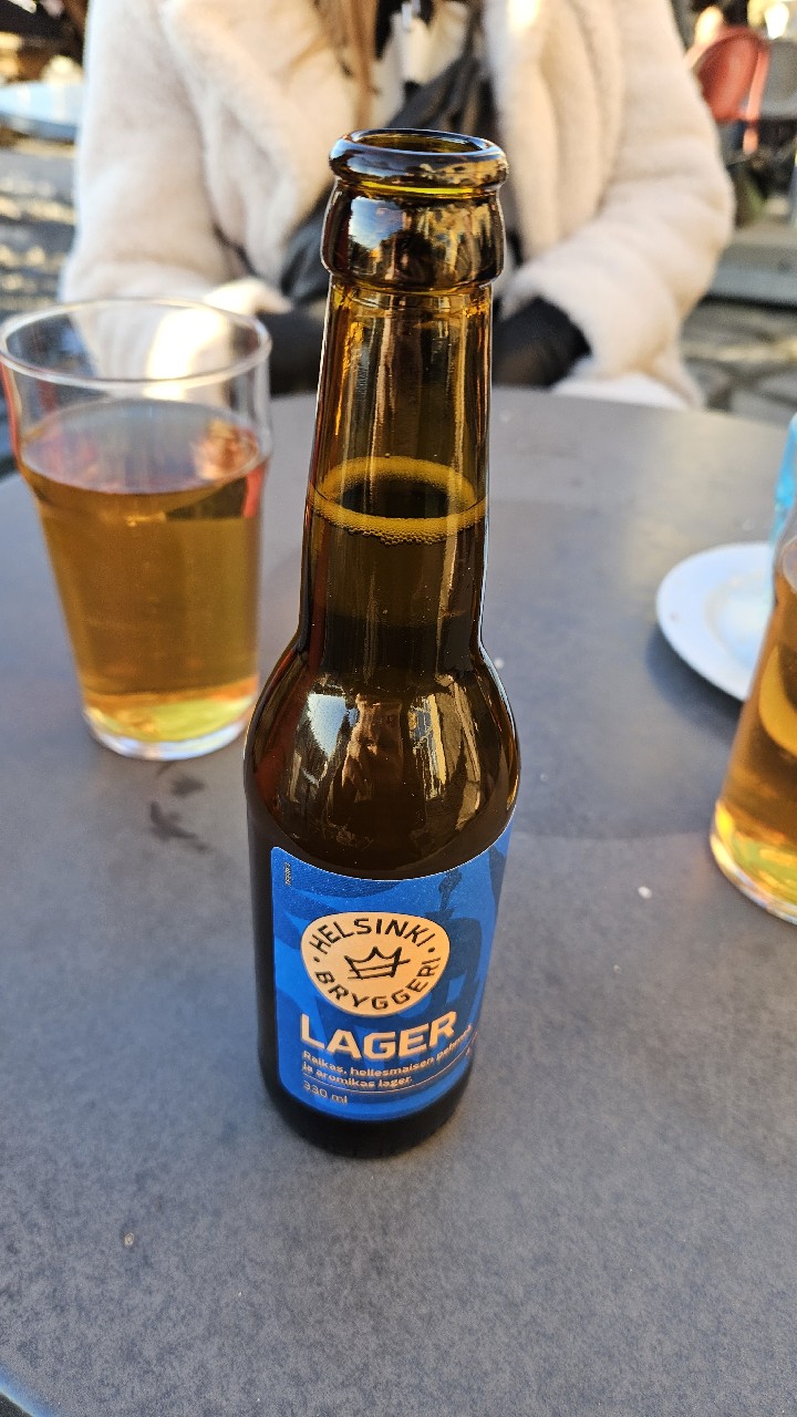 Bryggeri Lager, Helsinki Bryggeri Brewhouse (Royal Unibrew)