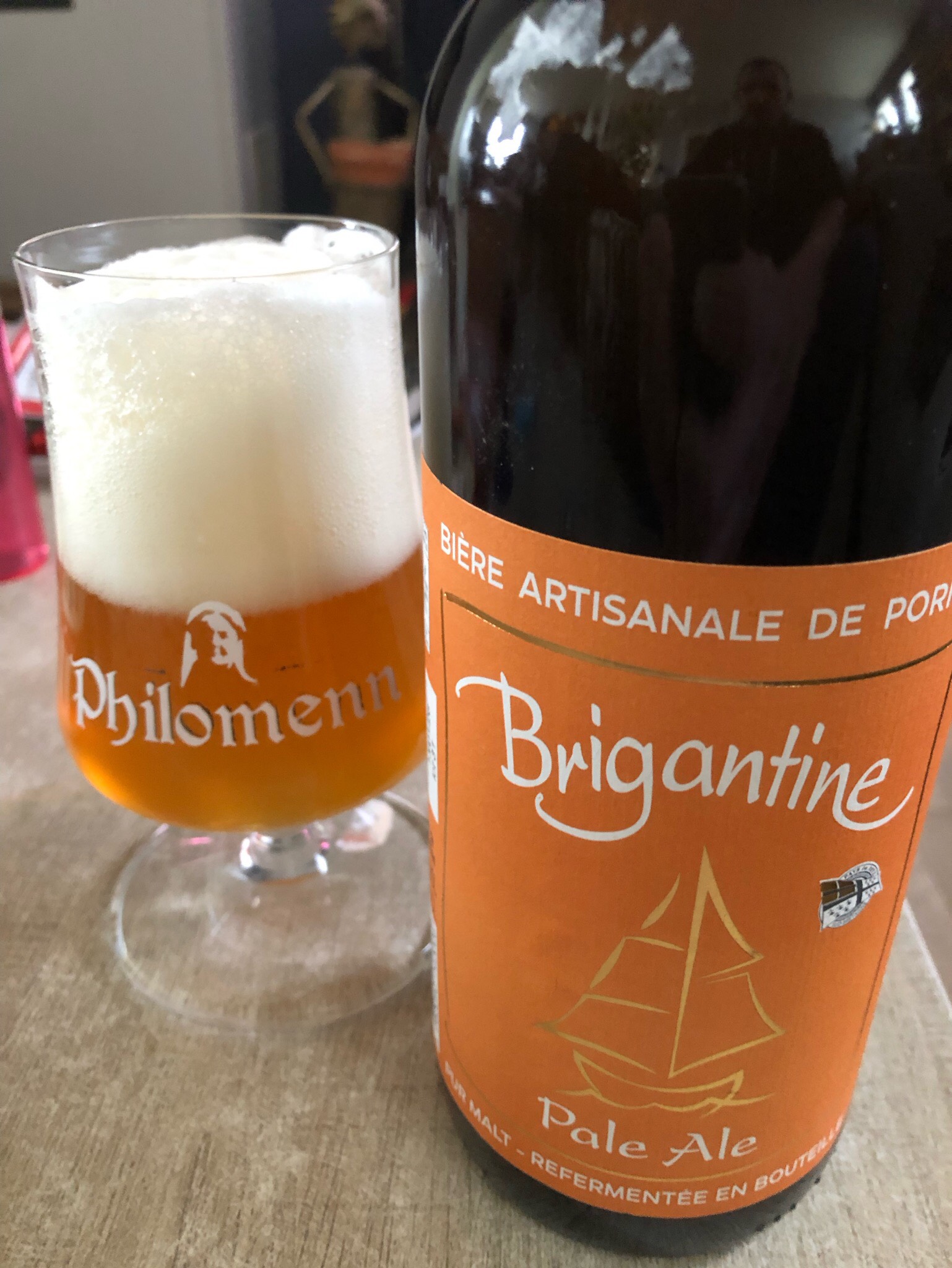 Brigantine Pale Ale, Brasserie De La Côte De Jade (Brigantine)