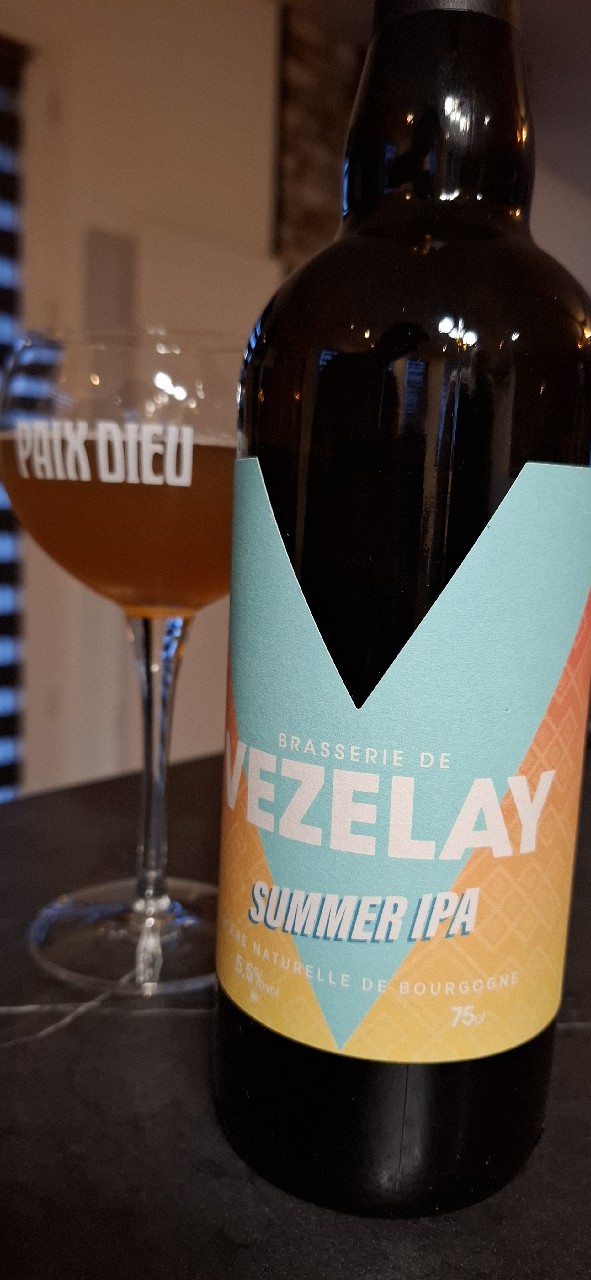 summer ipa vezeley, Brasserie De Vézelay