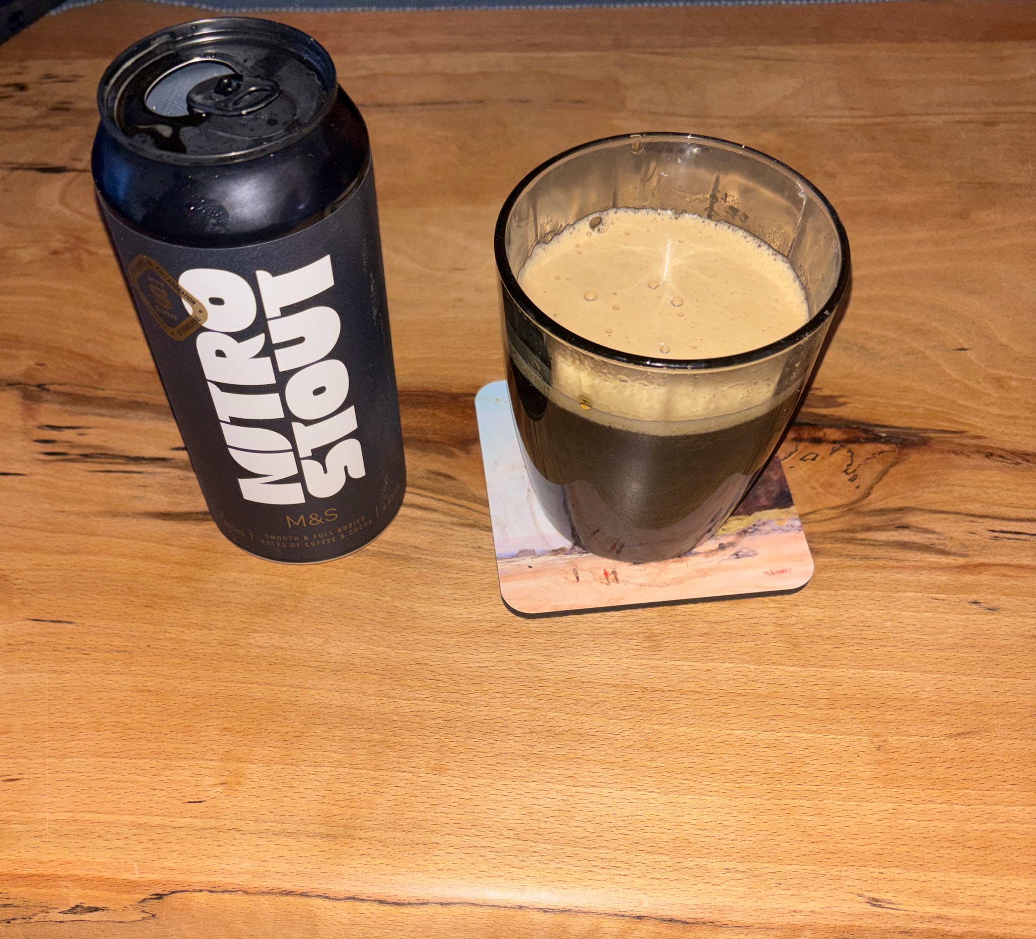 M&S Nitro Stout, Siren Craft Brew