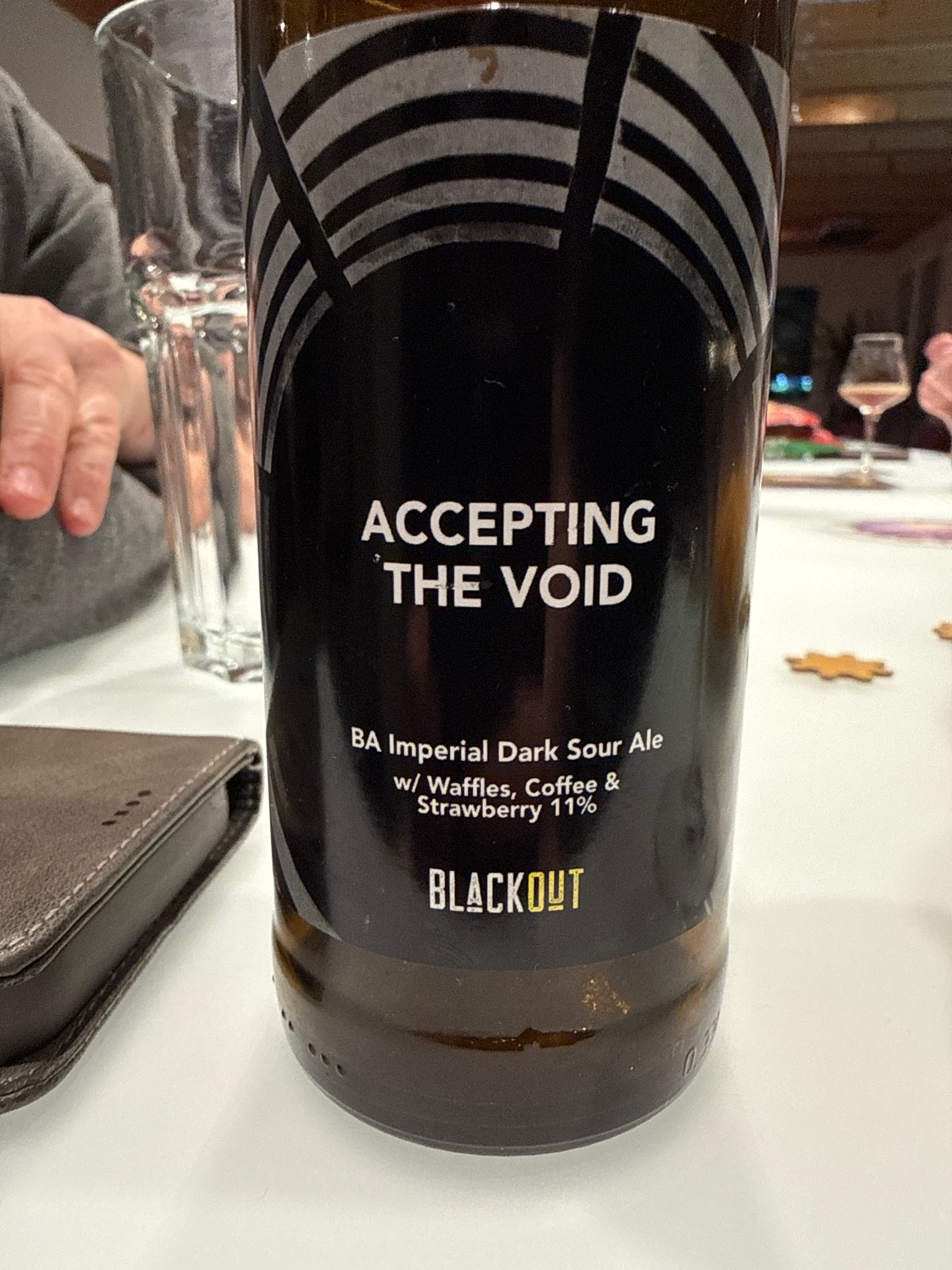 Accepting the void, Blackout Brewing