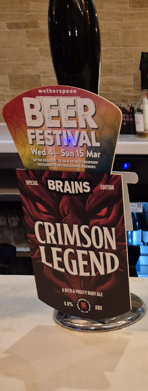 crimson legend, Wales