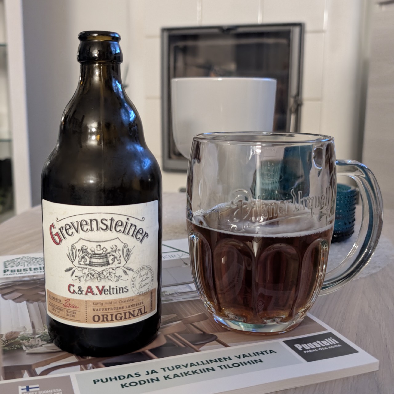 Grevensteiner Original Naturtrübes Landbier, Brauerei C.& A. Veltins