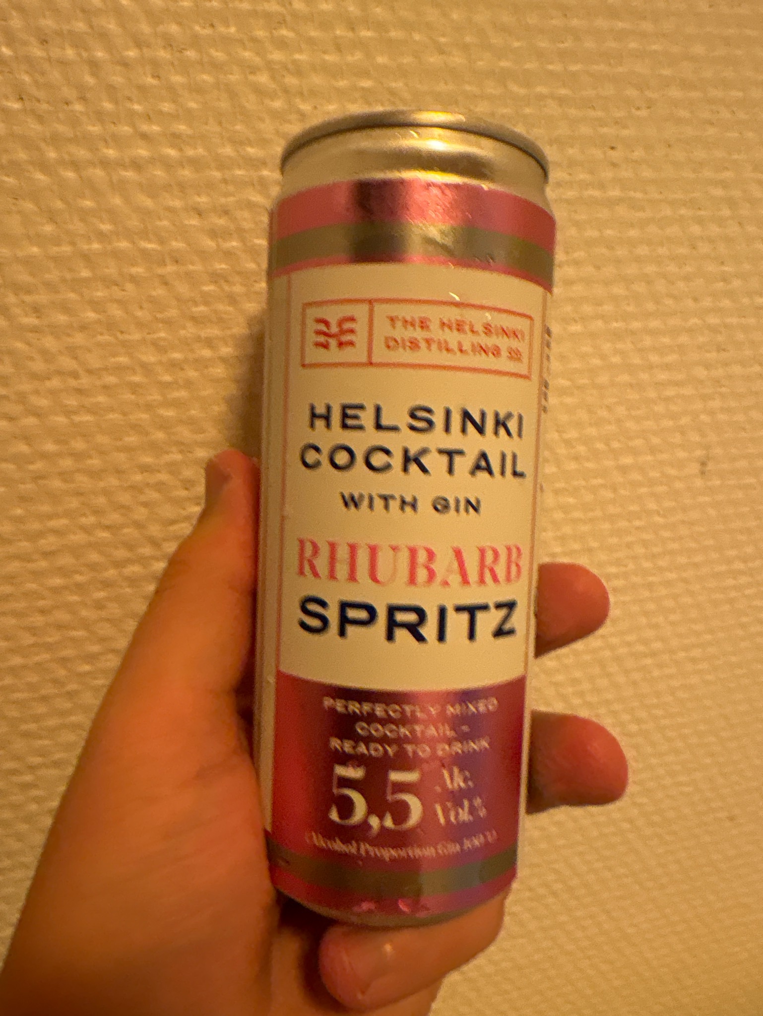 Helsinki Cocktail: Rhubarb Spritz, Finland