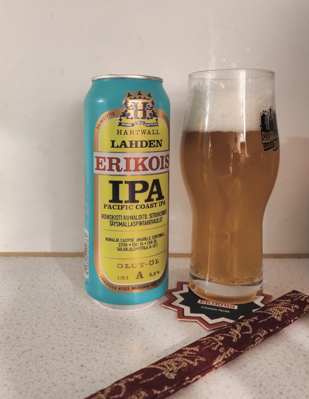 Lahden Erikois Pacific Coast IPA, Finland