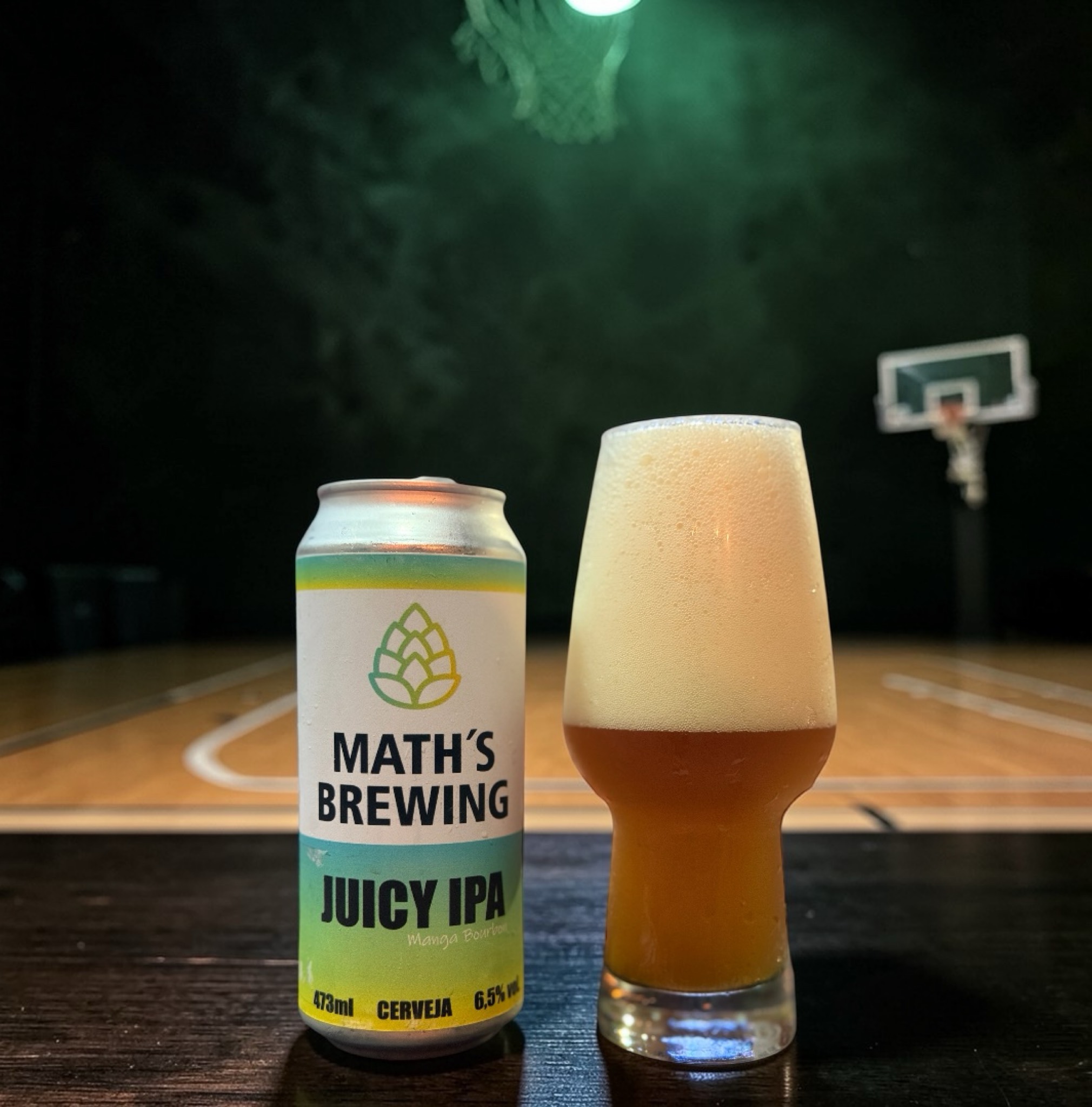 Juicy IPA Manga Bourbon, Math's Brewing
