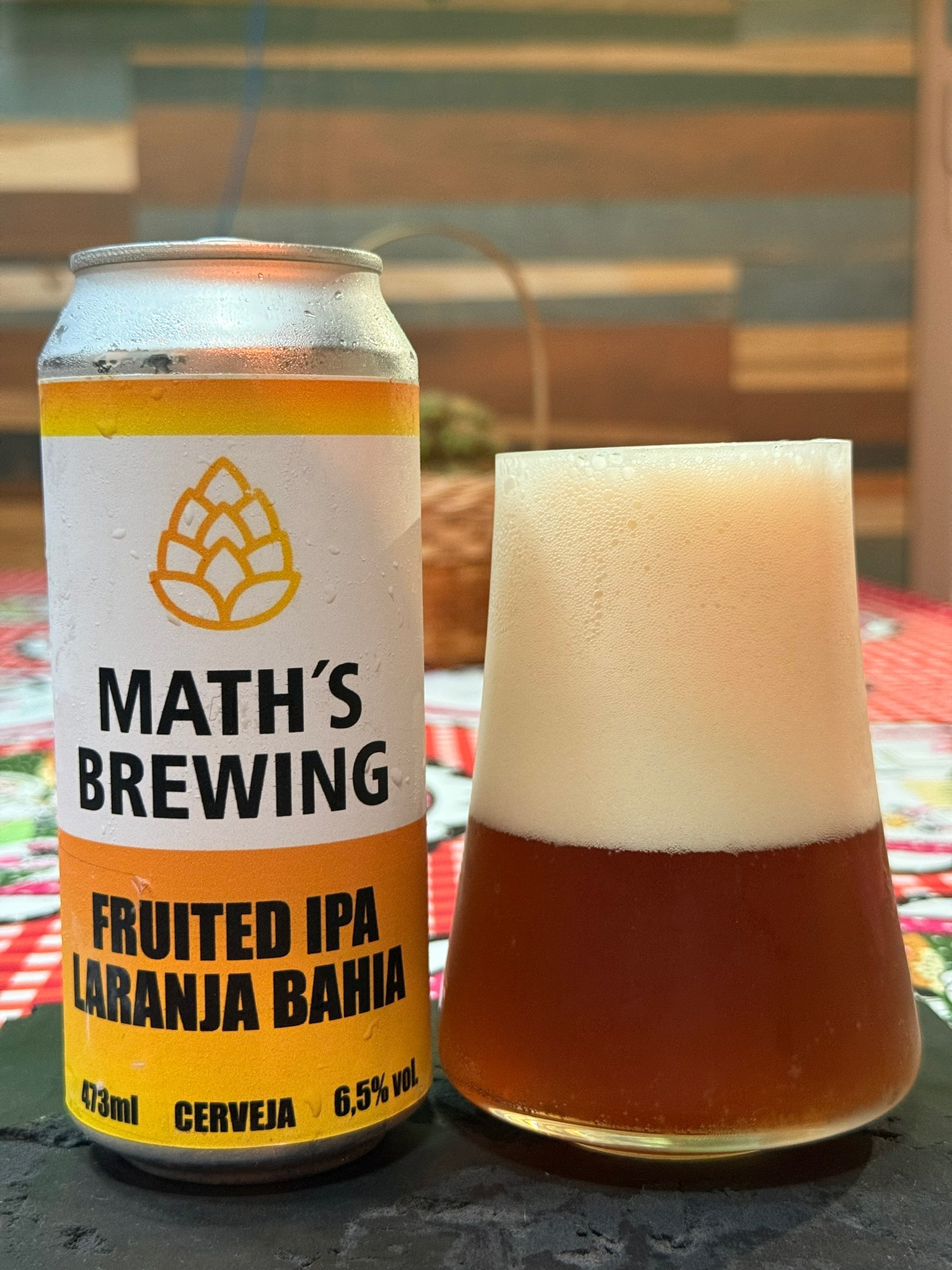 Fruited IPA Laranja Bahia, Math's Brewing
