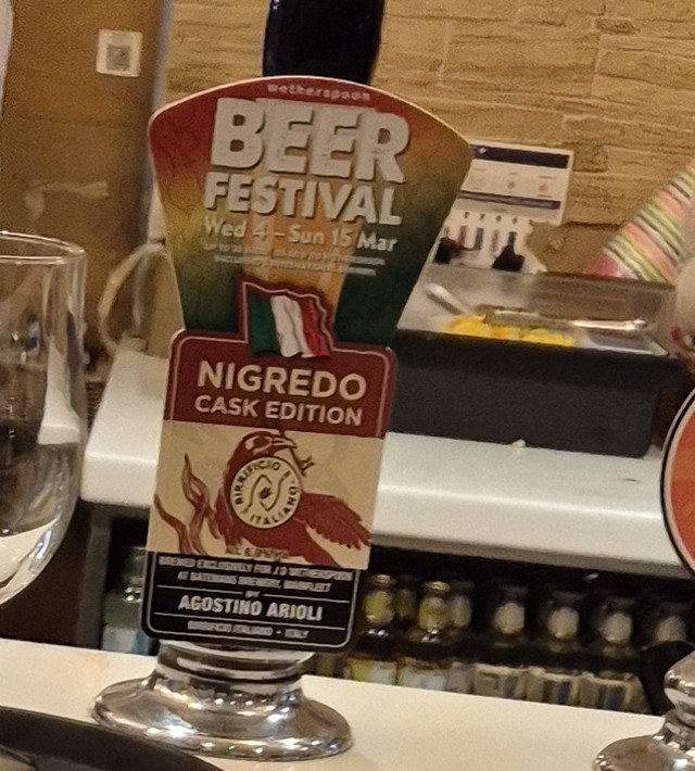 Nigredo Cask Edition, Italy