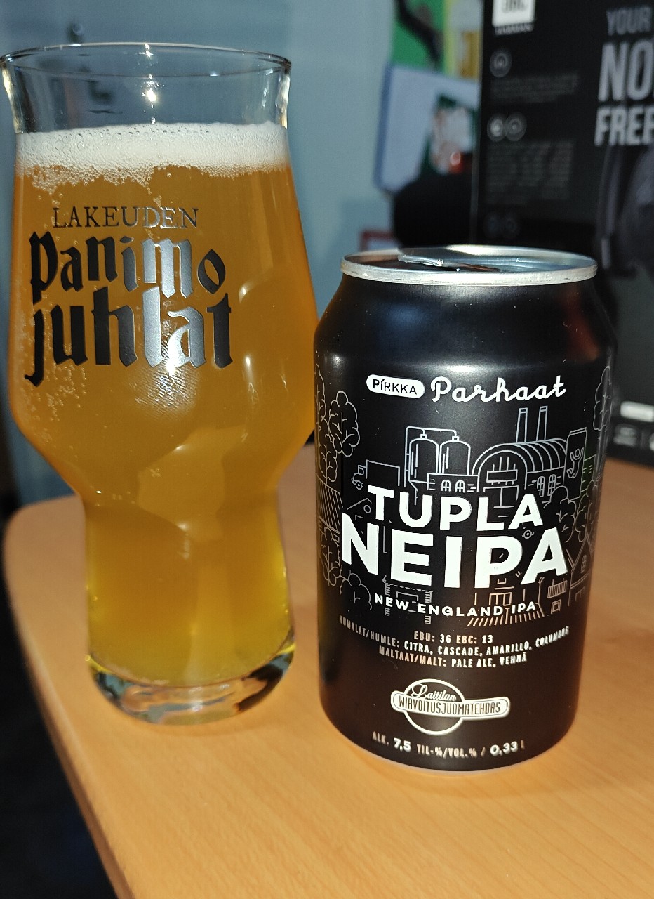 Pirkka Parhaat Tupla NEIPA, Laitilan Wirvoitusjuomatehdas