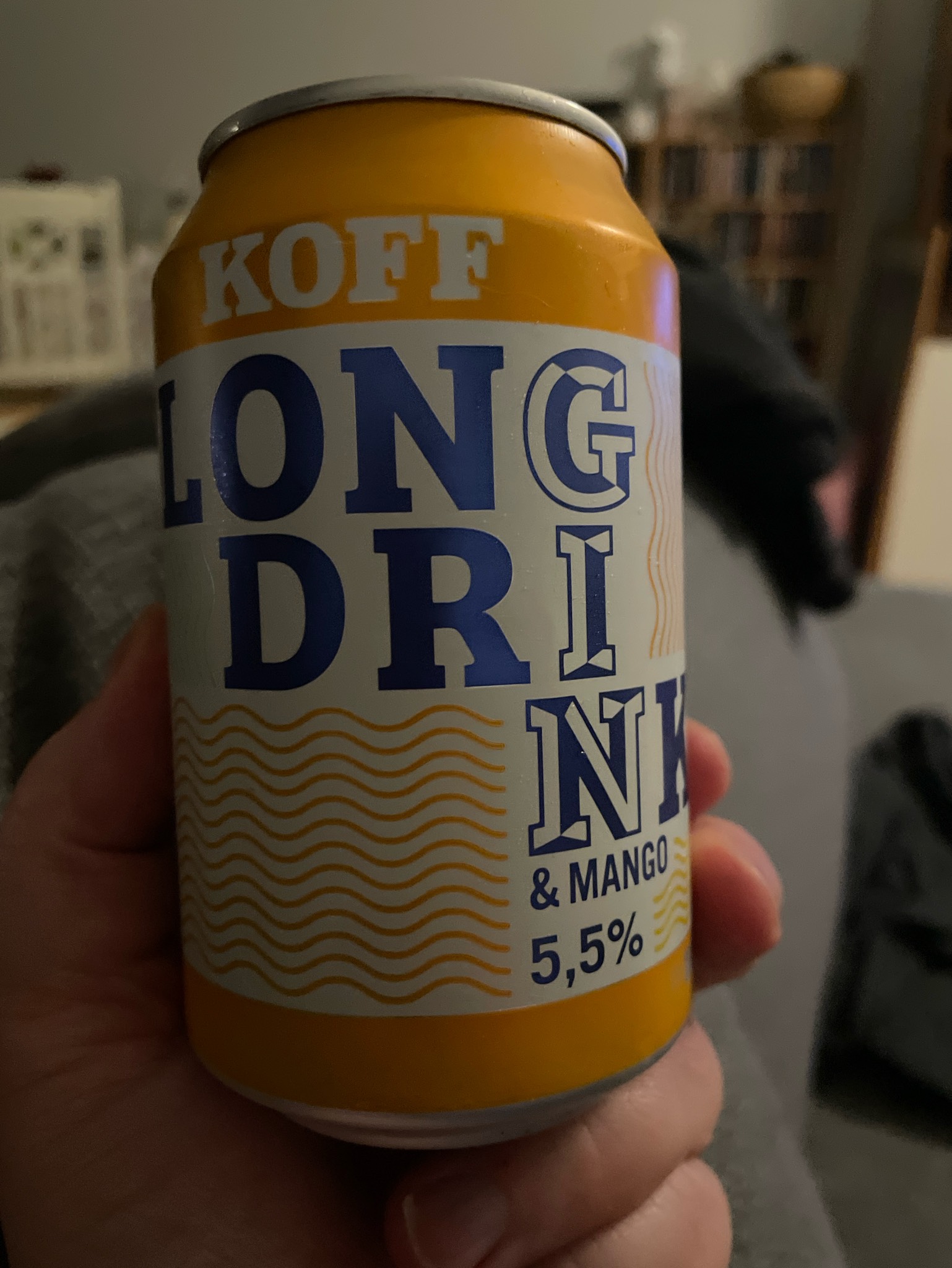 KOFF Long Drink Gin & Mango, Finland