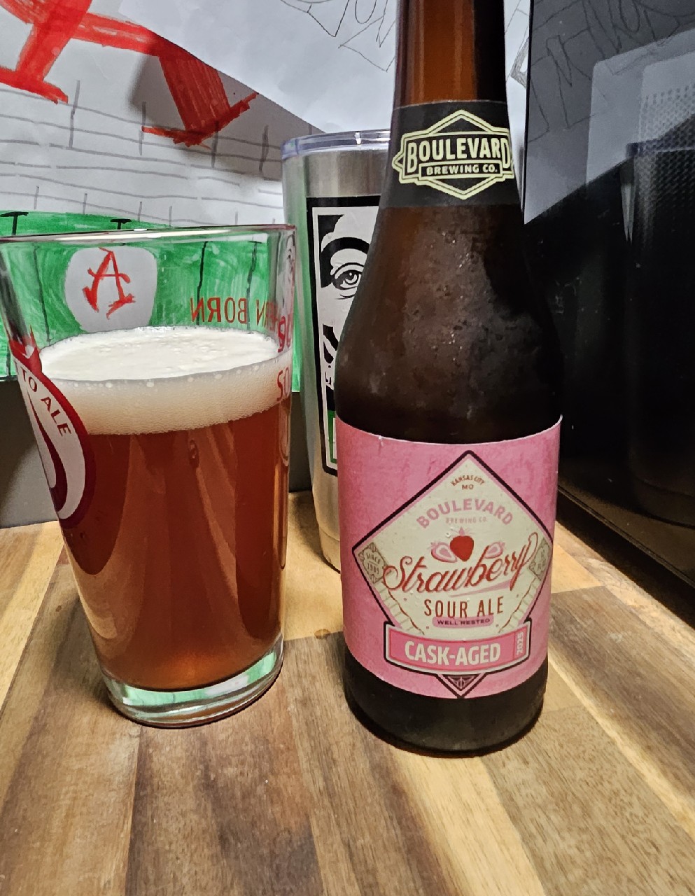 Strawberry Sour Ale 2025, Boulevard Brewing Company (Duvel-Moortgat)