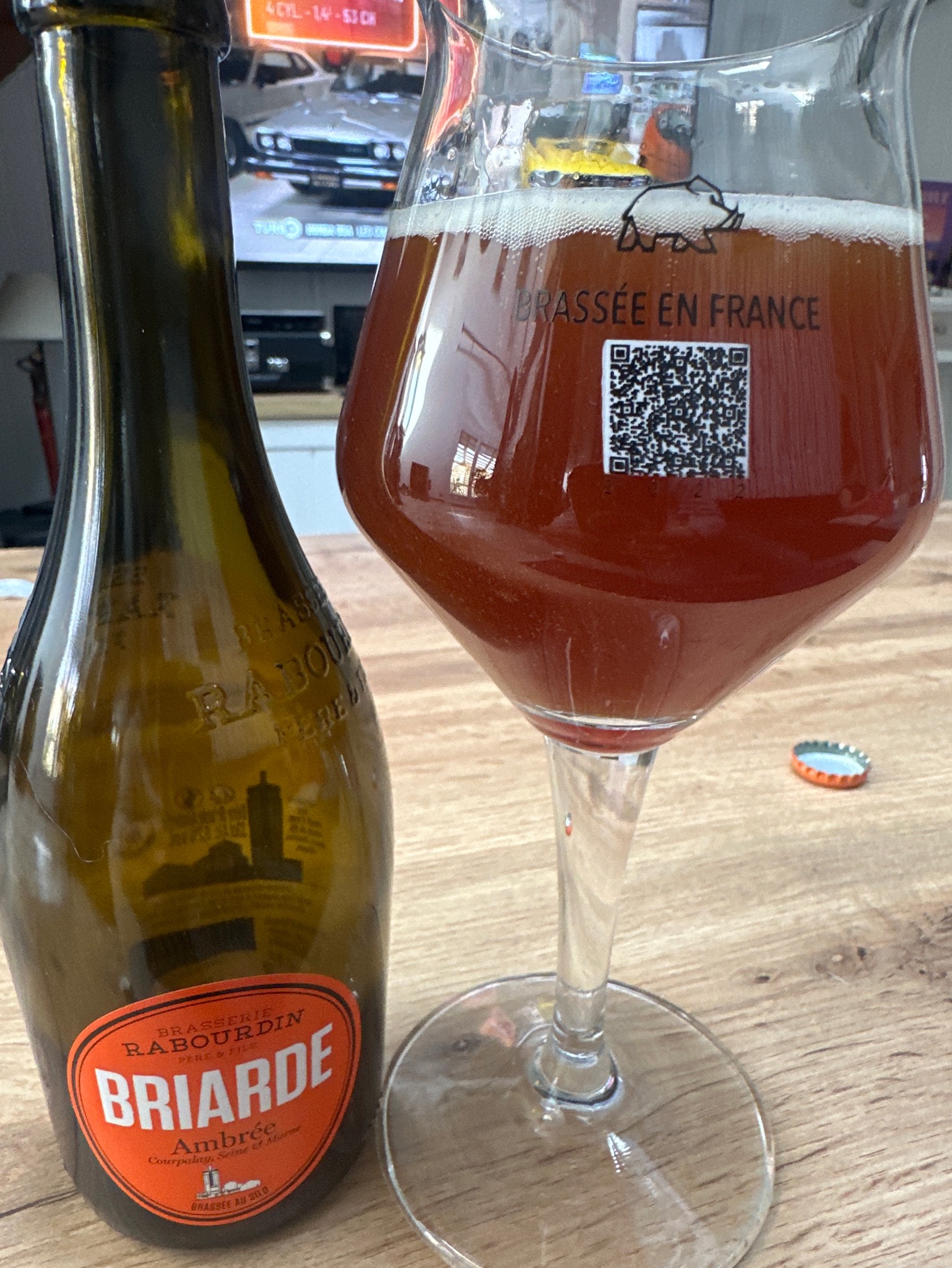 Briarde Ambrée, Brasserie Rabourdin
