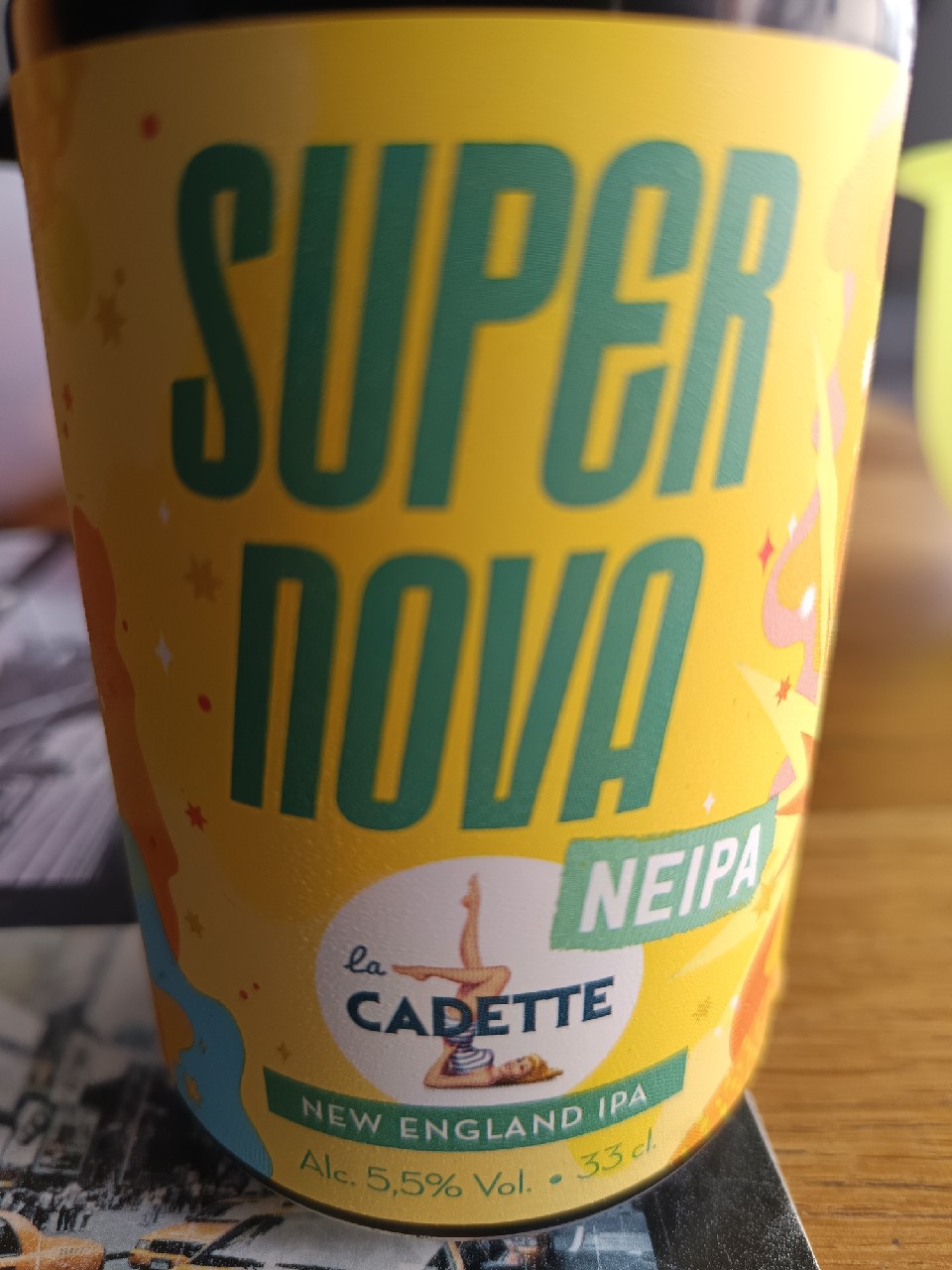 La Cadette Super Nova NEIPA, Brasserie Castelain