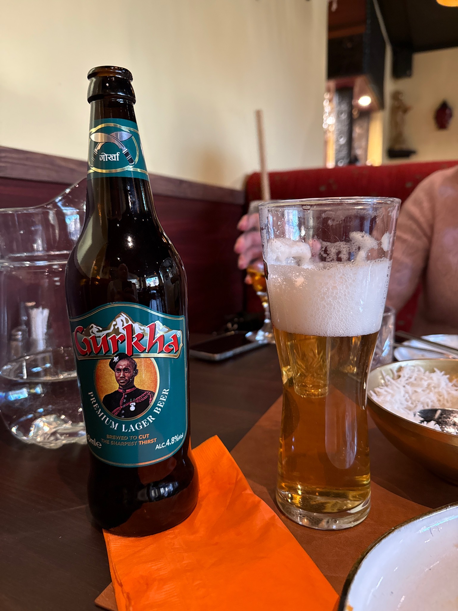 Gurkha Premium Lager Beer, Hepworth & Co. Brewers Ltd.