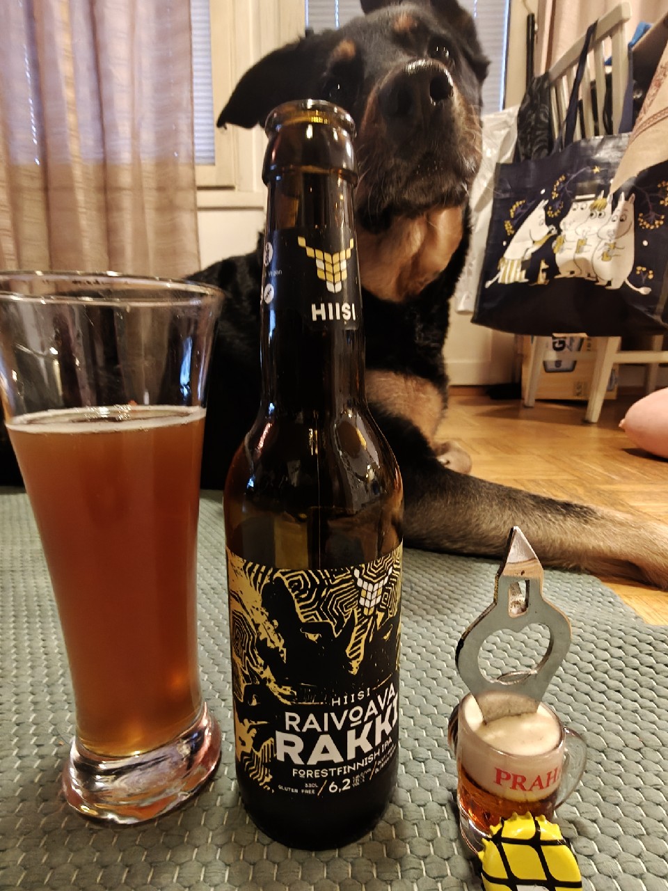 Raivoava Rakki, Finland