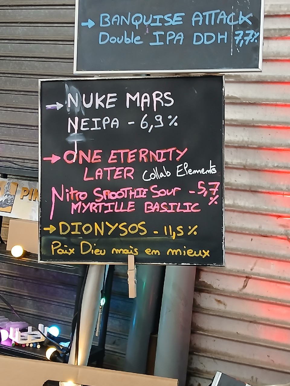 Dionysos, Brasserie Chromatique