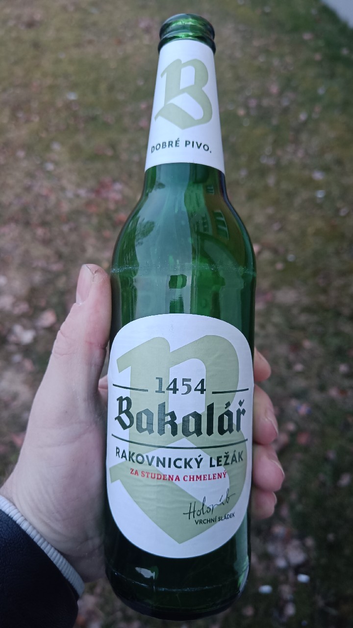 Bakalář Za Studena Chmelený / Dry Hopped Lager, Tradiční Pivovar V Rakovníku - Pivovar Rakovník
