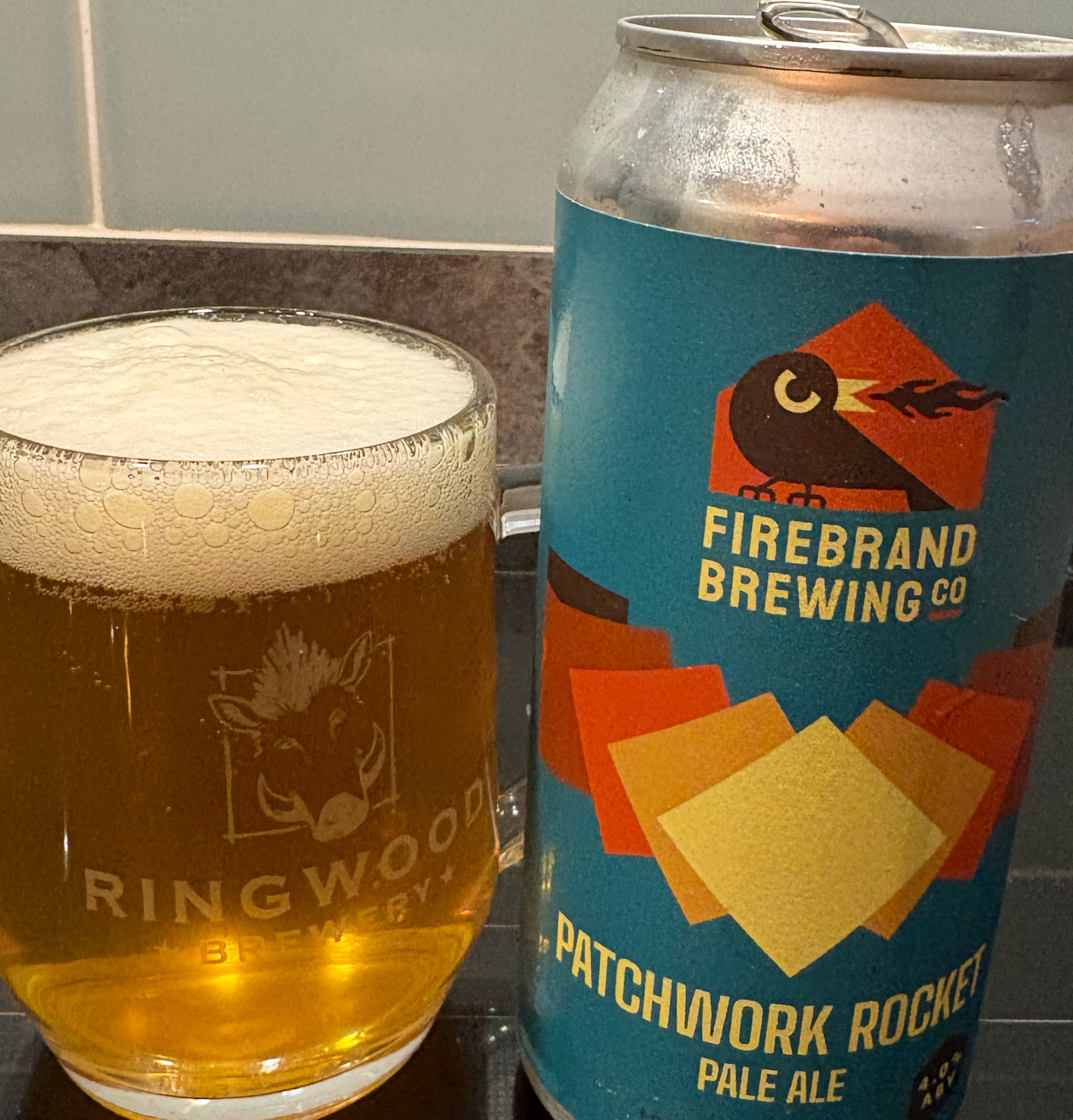 Patchwork Rocket Pale, England