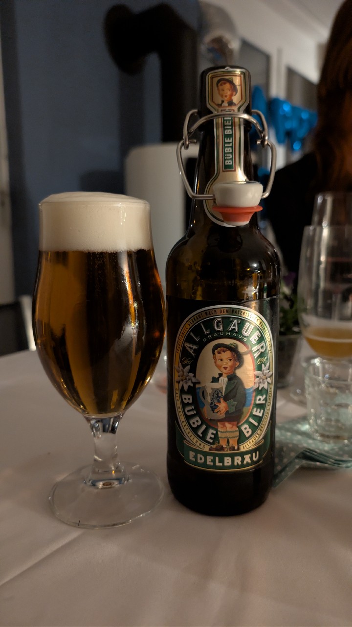Büble Bier Edelbräu, Allgäuer Brauhaus (Radeberger Gruppe)