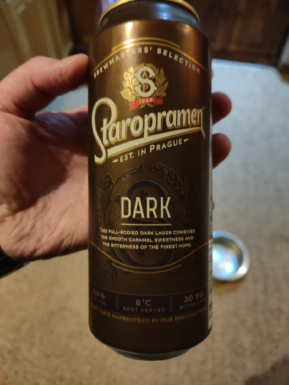 Staropramen Černý / Dark, Pivovary Staropramen (MolsonCoors)