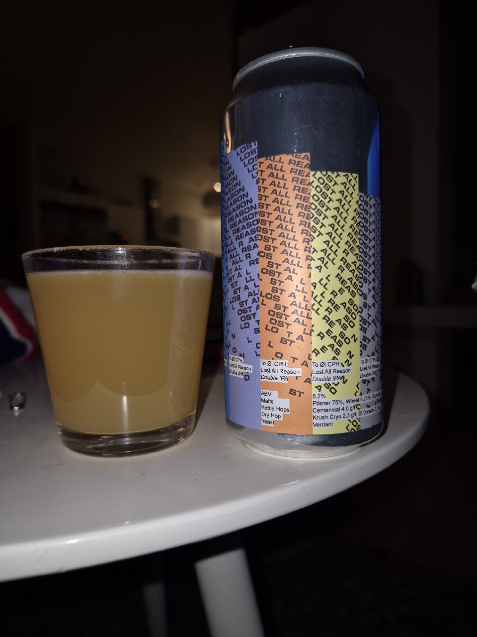 CPH Lost All Reason Double IPA, To Øl