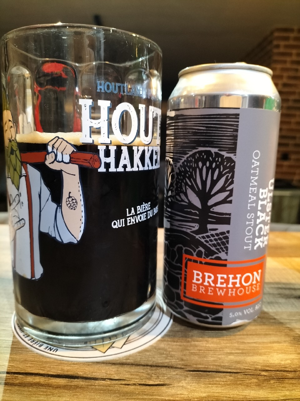 Ulster Black Oatmeal Stout, Brehon Brewhouse