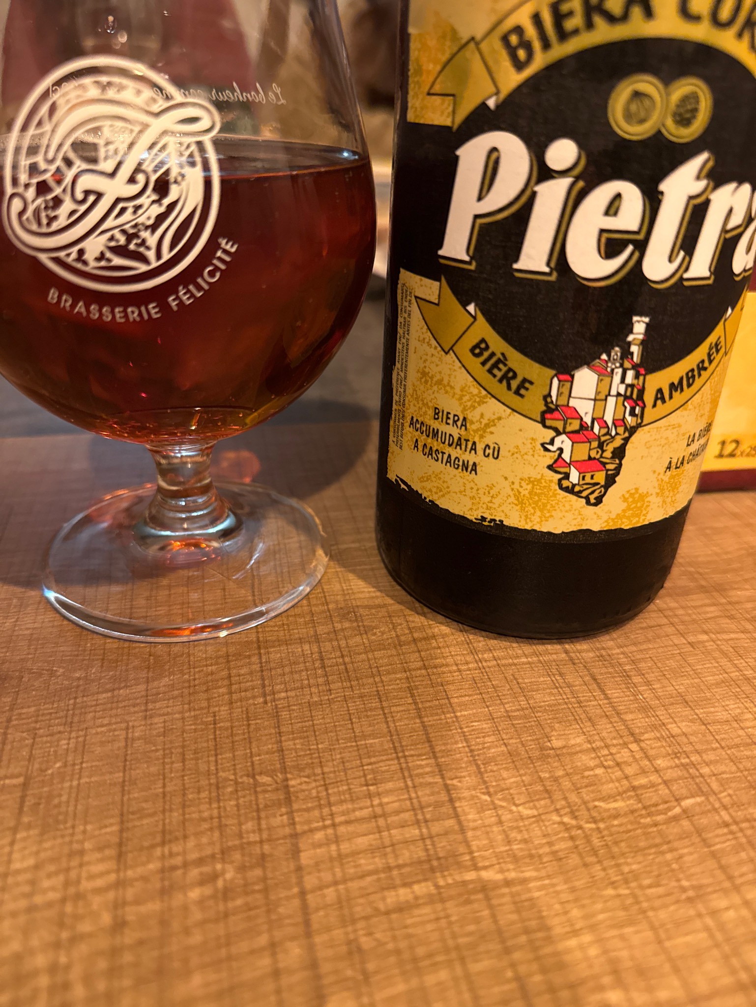 Pietra Ambrée, Brasserie Pietra