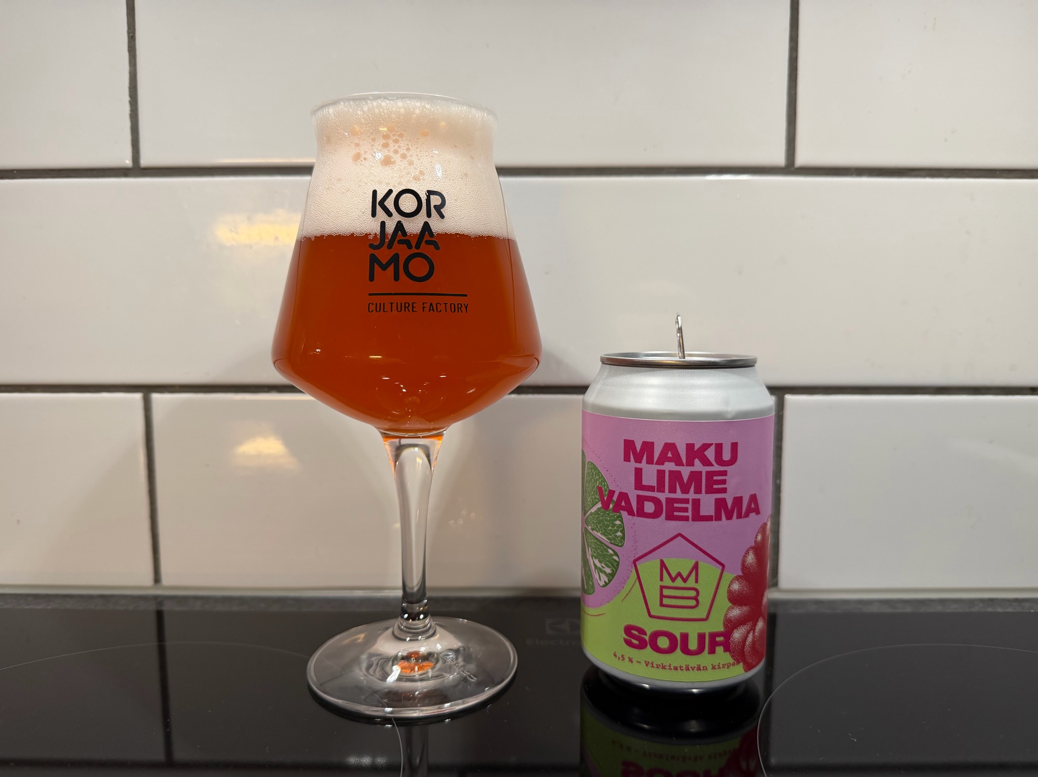 Lime Vadelma Sour, Maku Brewing