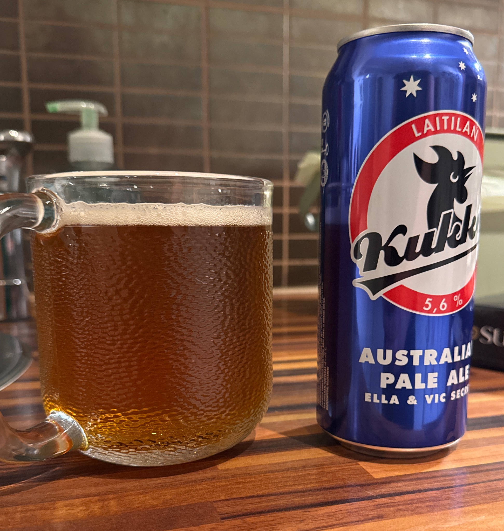 Kukko Australian Pale Ale, Laitilan Wirvoitusjuomatehdas