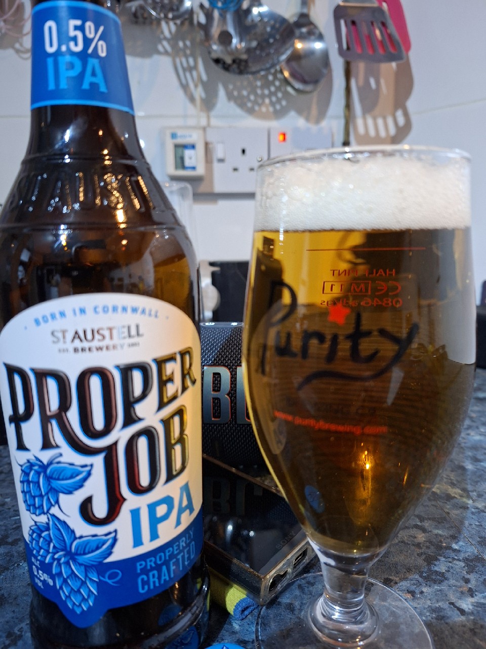 Proper Job 0.5% IPA, St Austell Brewery
