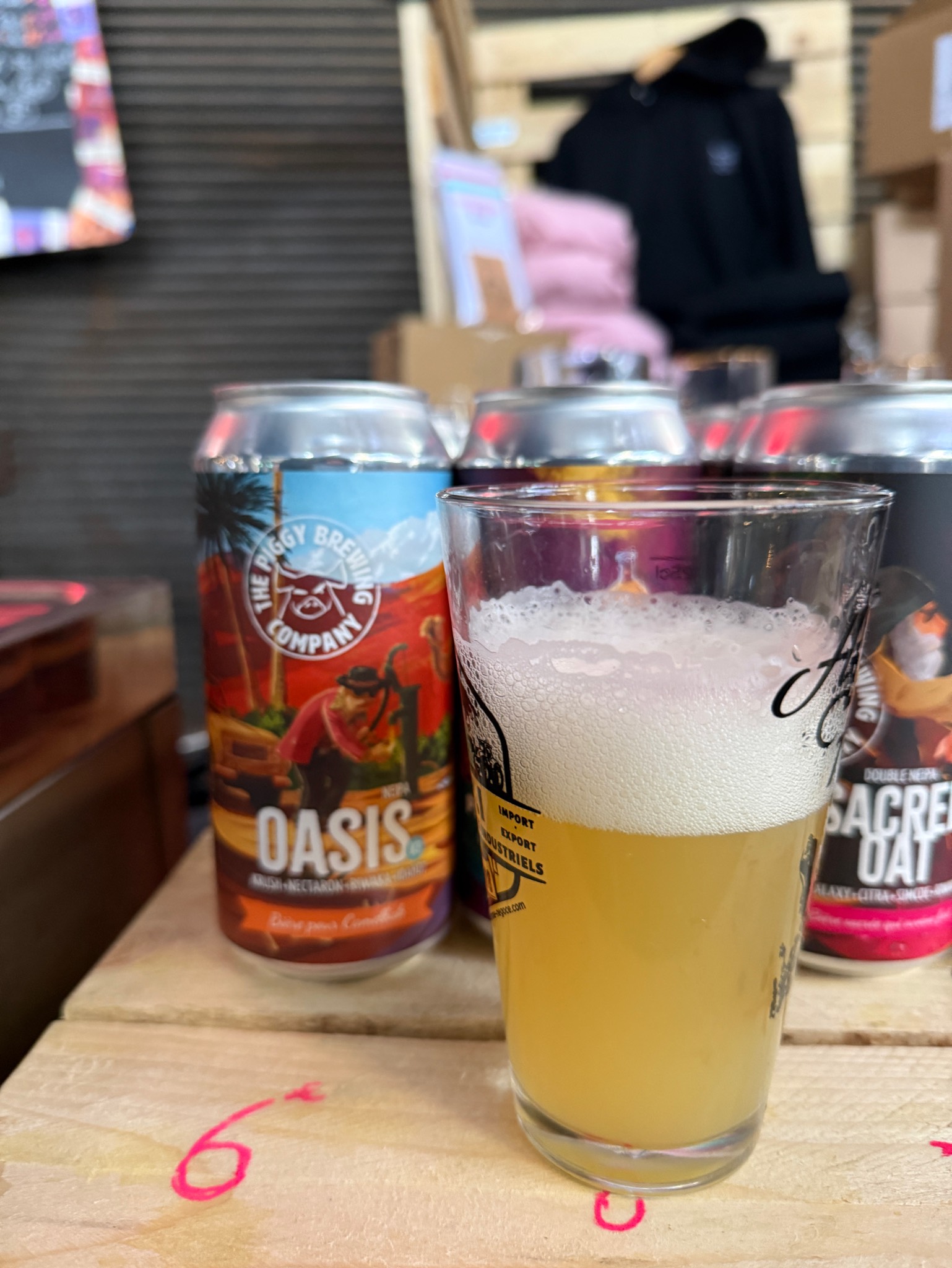 Oasis v3, The Piggy Brewing Company