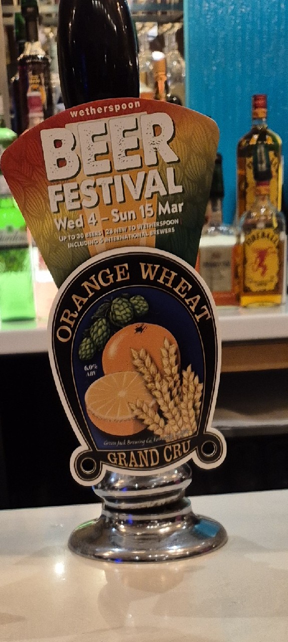 Orange Wheat Grand Cru, Green Jack Brewery