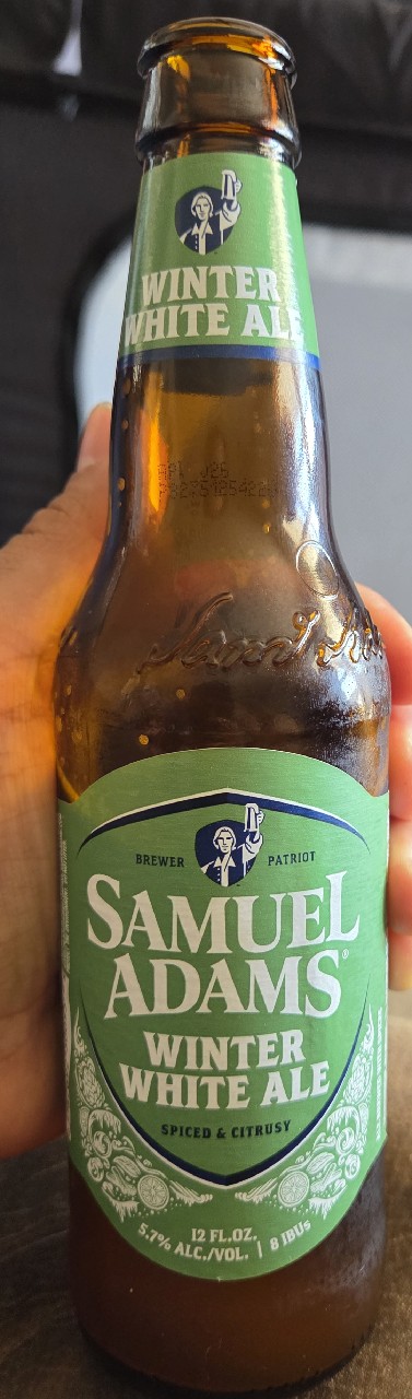 Winter White Ale, Samuel Adams (Boston Beer Company)