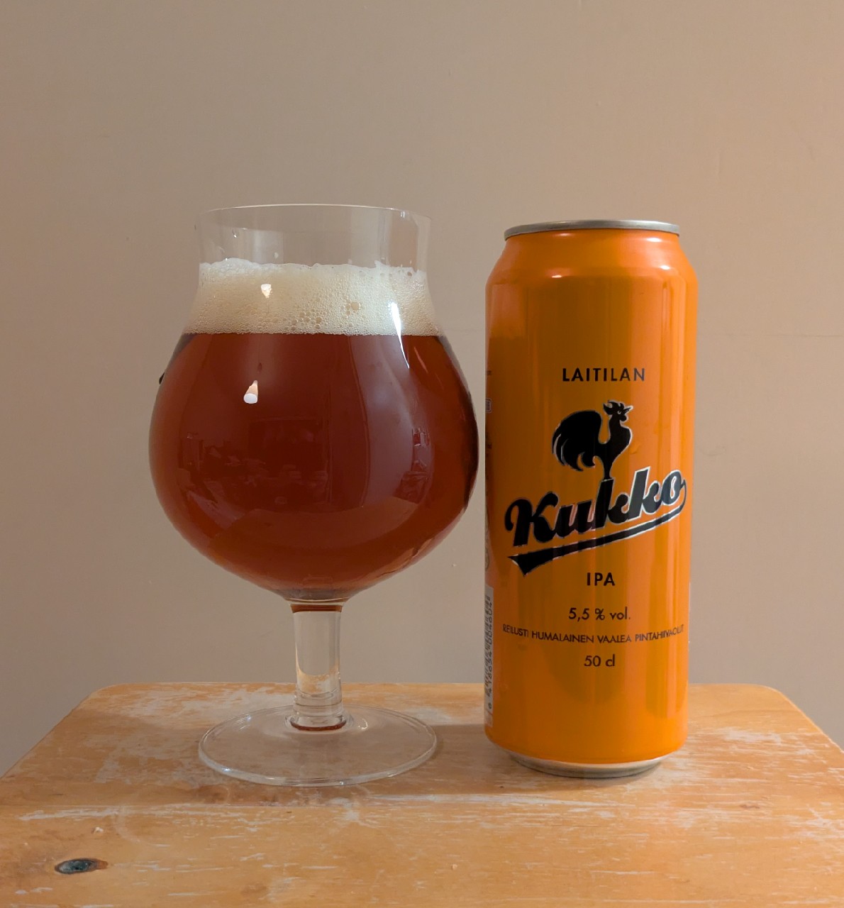 Kukko IPA, Laitilan Wirvoitusjuomatehdas