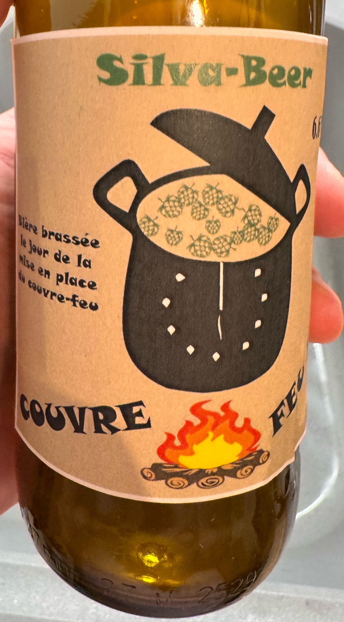 Couvre Feu !, Brasserie Maison - Silva-Beer