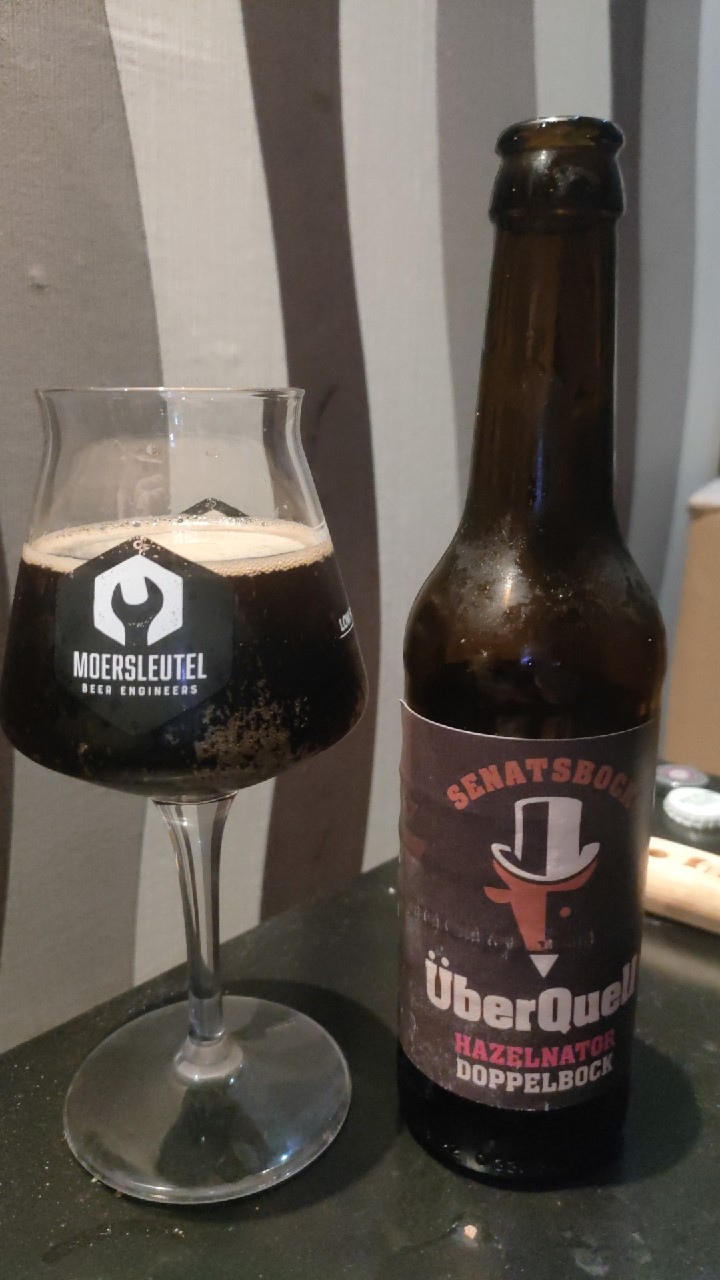 ÜberQuell Hamburger Senatsbock (2025) | Hazelnator, ÜberQuell Brauwerkstätten