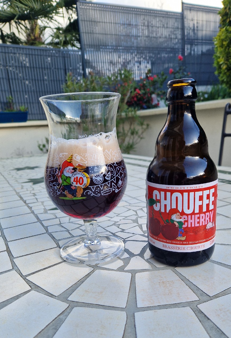 Cherry Chouffe, Brasserie D'Achouffe (Duvel-Moortgat)