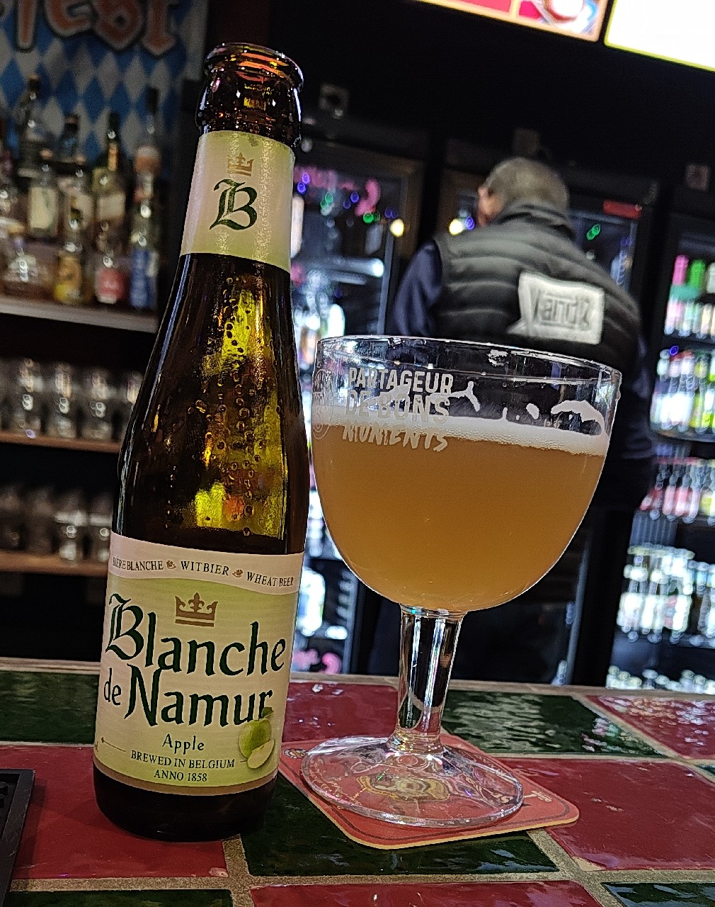 Blanche de Namur Apple, Brasserie Du Bocq