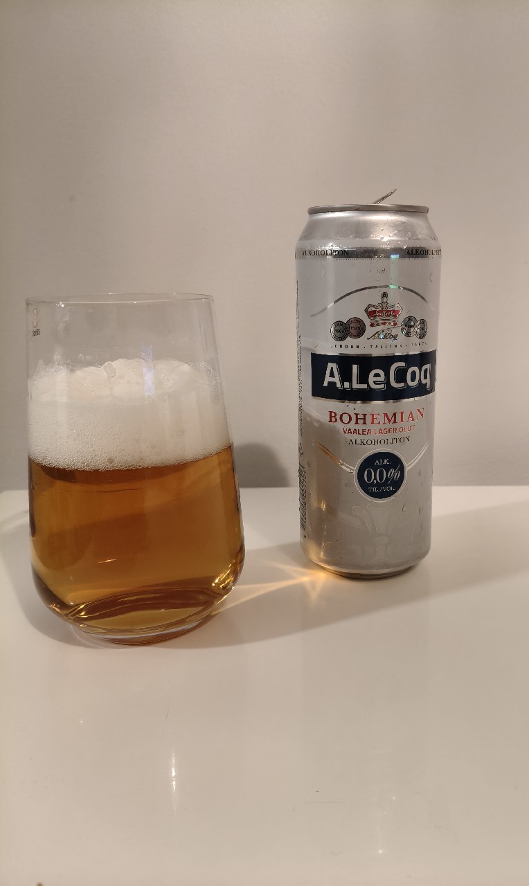 Alexander Bohemian Non-alcoholic, A. Le Coq (Olvi)