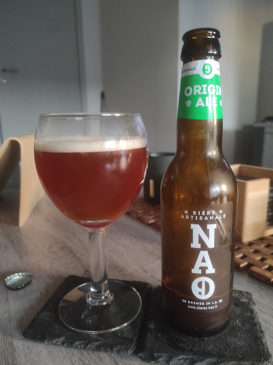NAO Origin Ale, Brasserie NAO