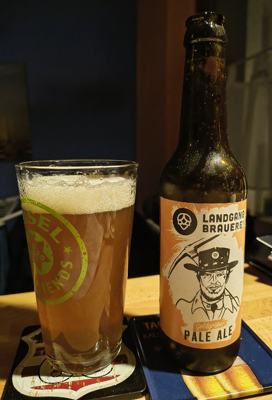 Goldgräber Pale Ale, Landgang Brauerei