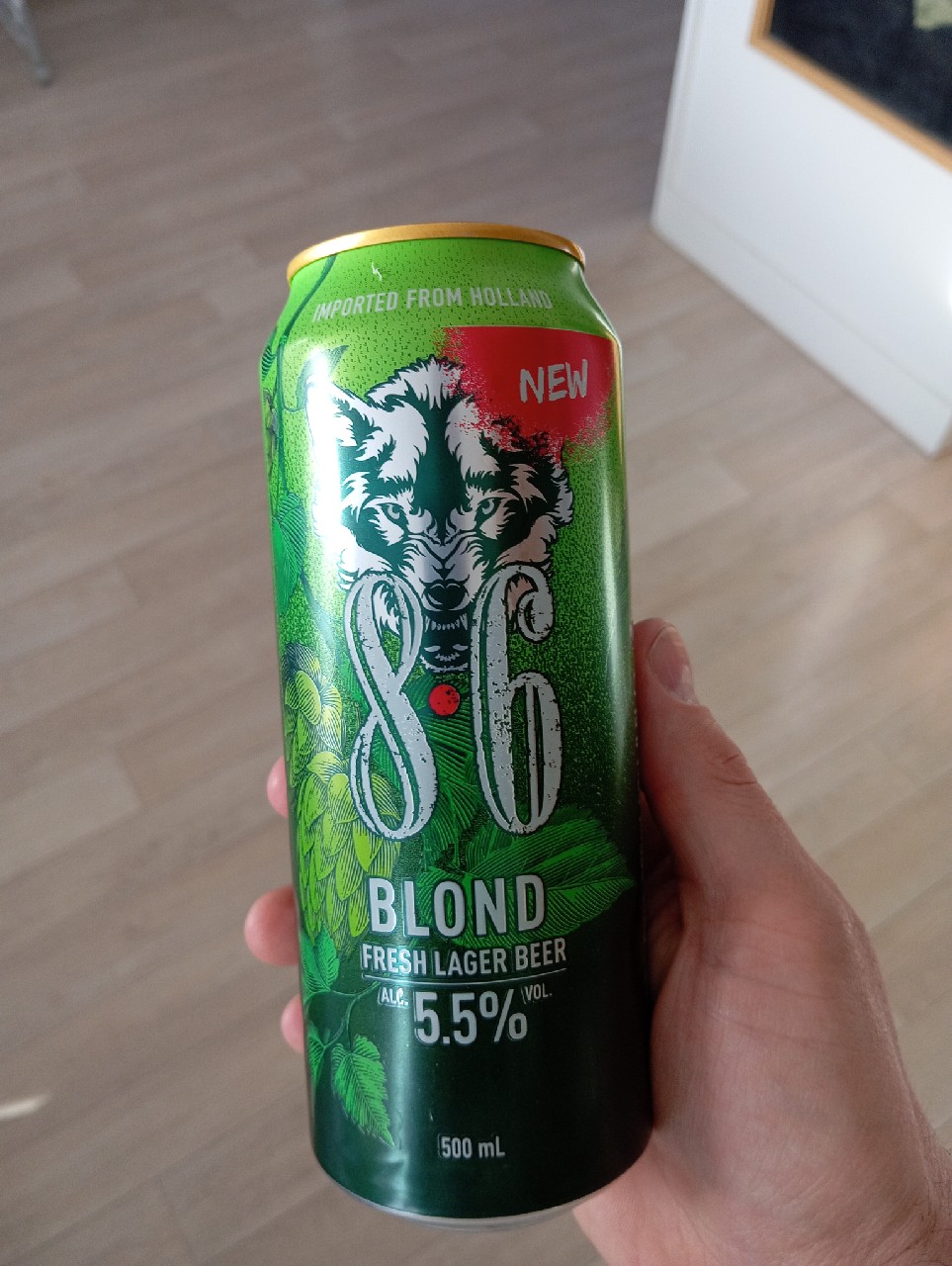 8.6 Fresh Lager Beer, Netherlands