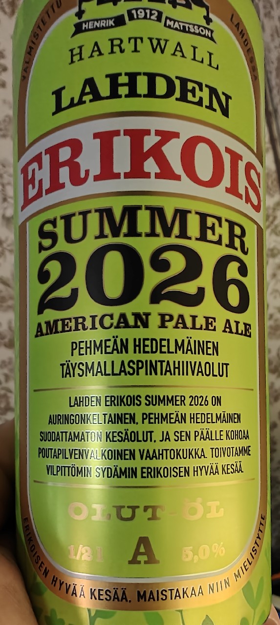 Lahden Erikois Summer 2026, Finland