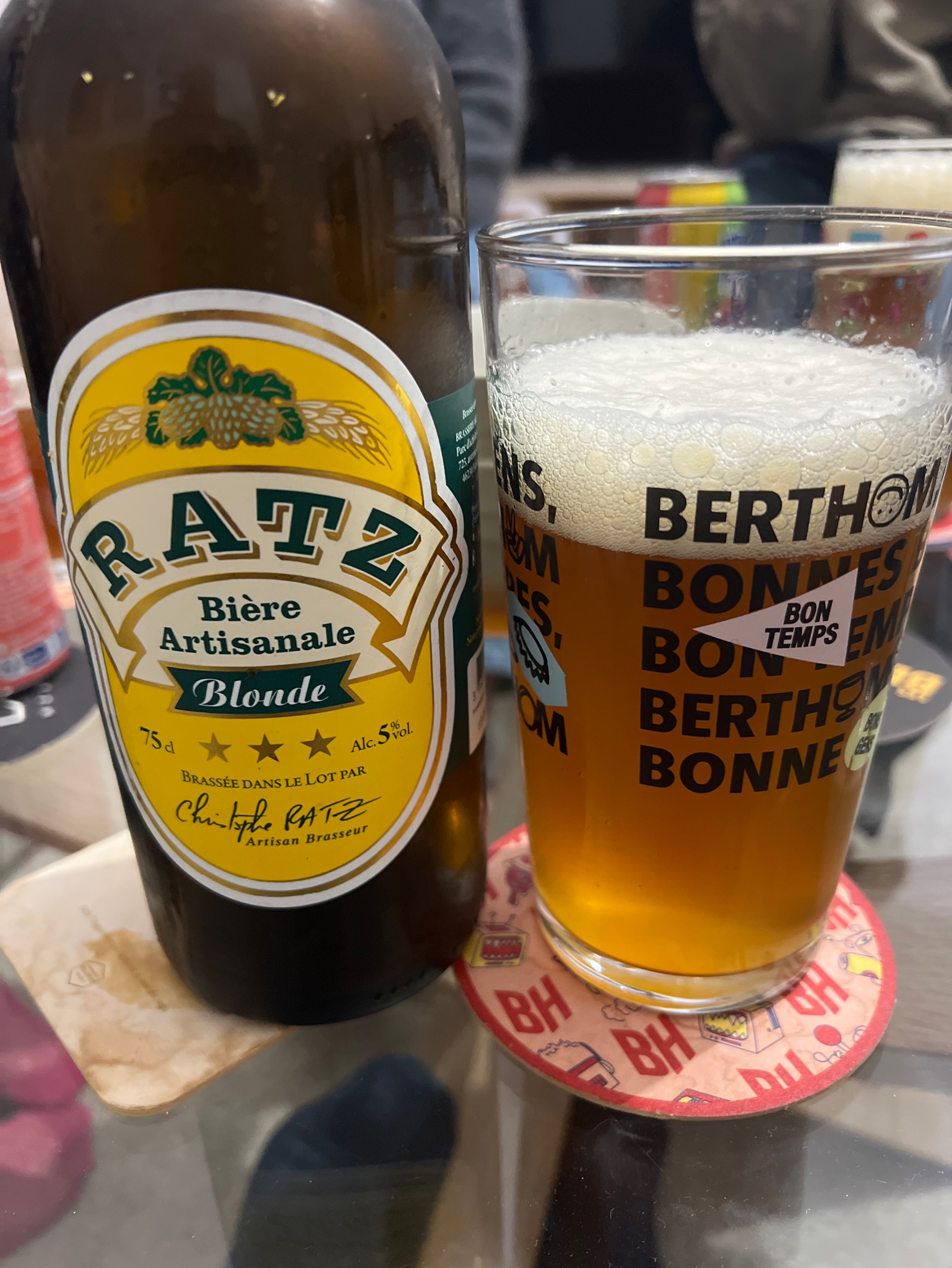 Ratz Blonde Bio, Brasserie Artisanale Ratz
