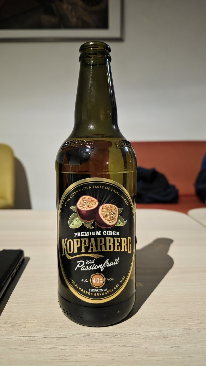 Kopparberg with Passionfruit, Kopparbergs Bryggeri