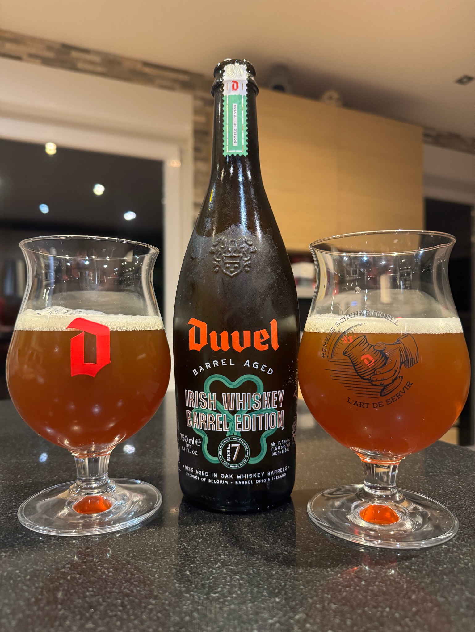 Duvel Barrel Aged Batch No. 7 Irish Whiskey Edition (2022), Belgium