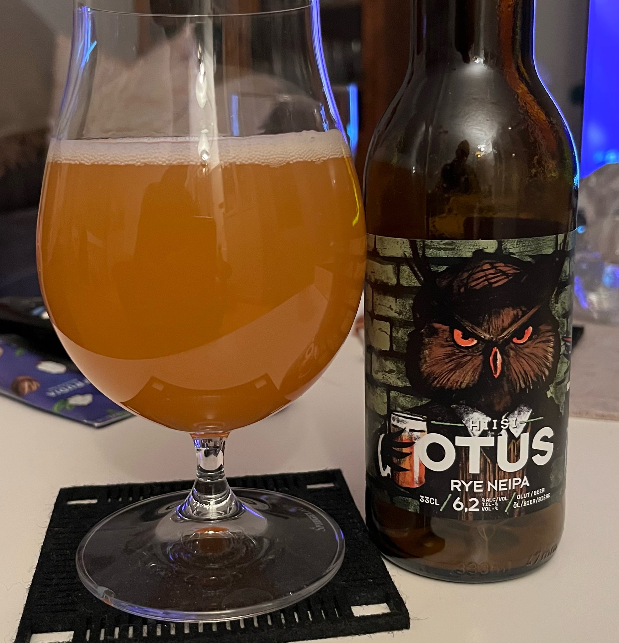 Otus Rye NEIPA, Panimo Hiisi